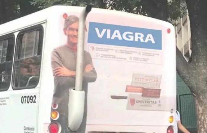 bus advertising fails - 07092 Consrcio Viagra Univeritas