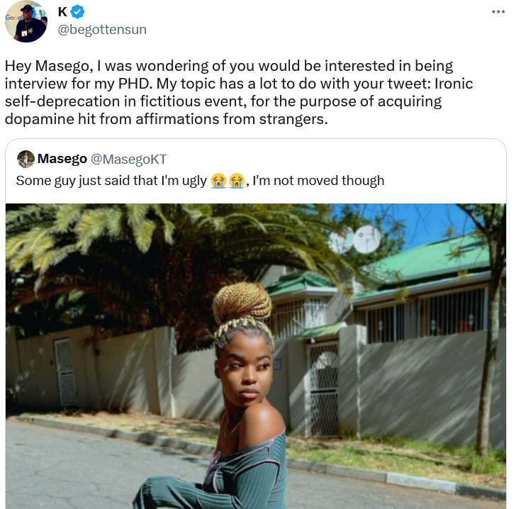 funny memes and pics - travel - Ko Hey Masego, I was wondering of you would be interested in being interview for my Phd. My topic has a lot to do with your tweet Ironic selfdeprecation in fictitious event, for the purpose of acquiring dopamine hit from af