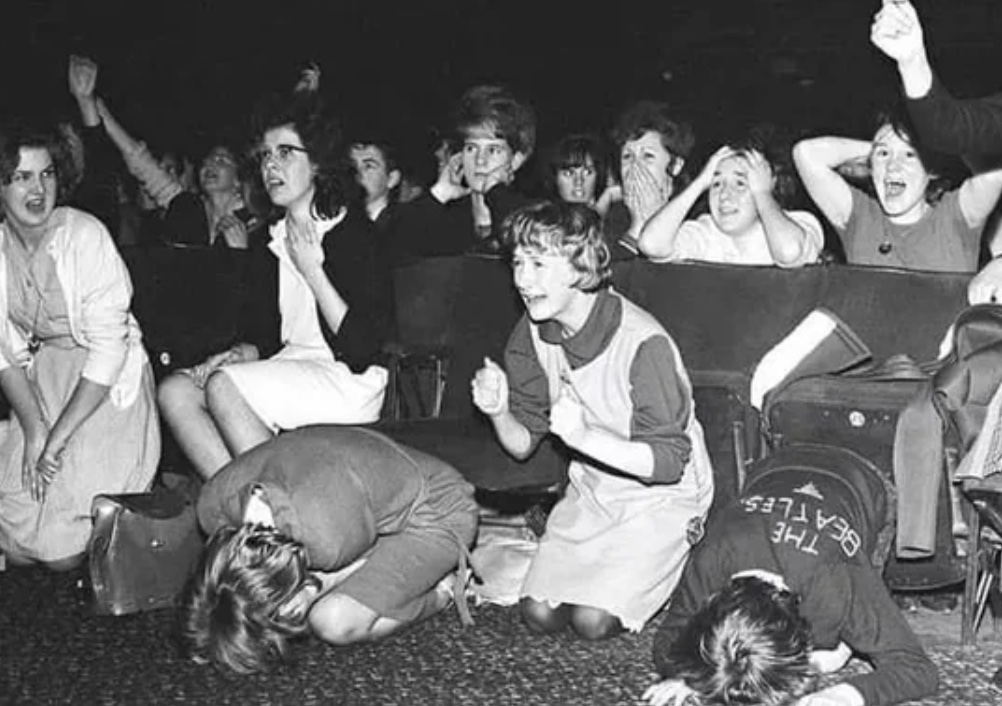 Beatles' fans were a different breed. (1960s.)