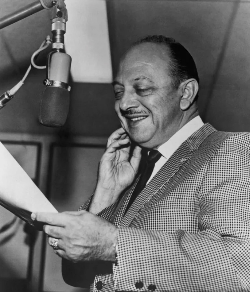 Voice actor Mel Blanc known for his work as Bugs Bunny.