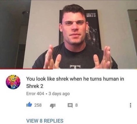 you look like shrek when he turns human - You look shrek when he turns human in Shrek 2 Error 404 3 days ago 41 258 View 8 Replies Unts 8