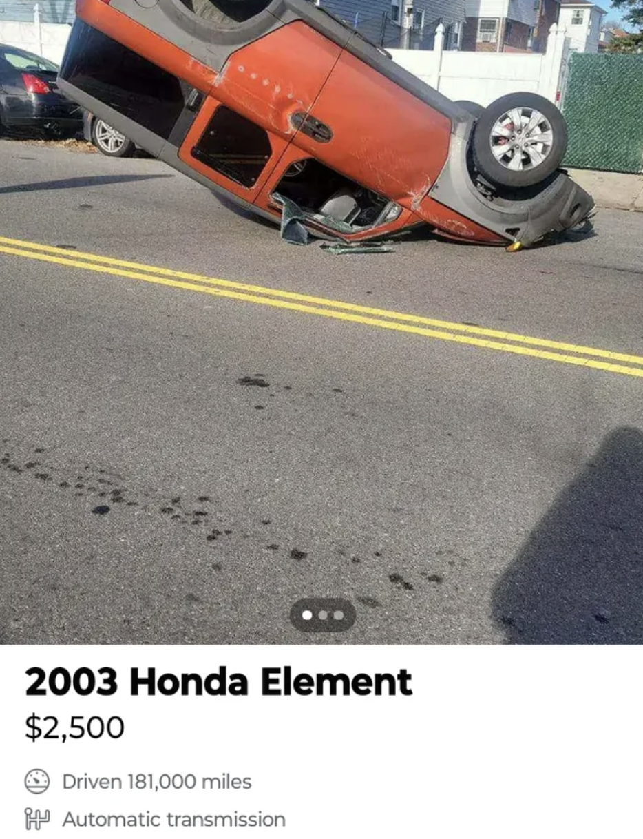 facepalms - asphalt - 2003 Honda Element
