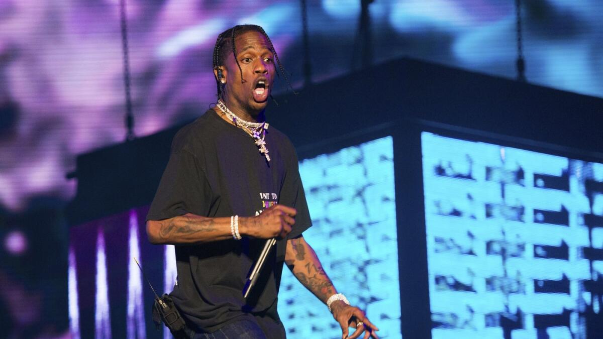 Famous people horrible actions - travis scott halftime show - Int To R