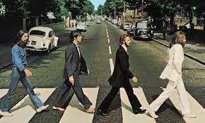 historical events that coincided - abbey road album cover