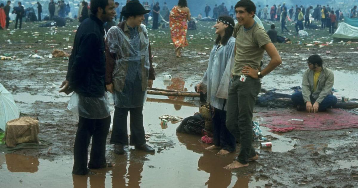 historical events that coincided - woodstock featival flood
