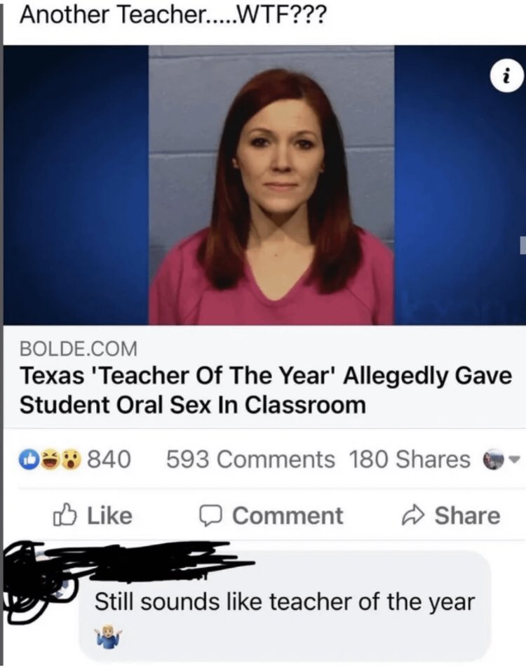 Local man memes and pics - media - Another Teacher.....