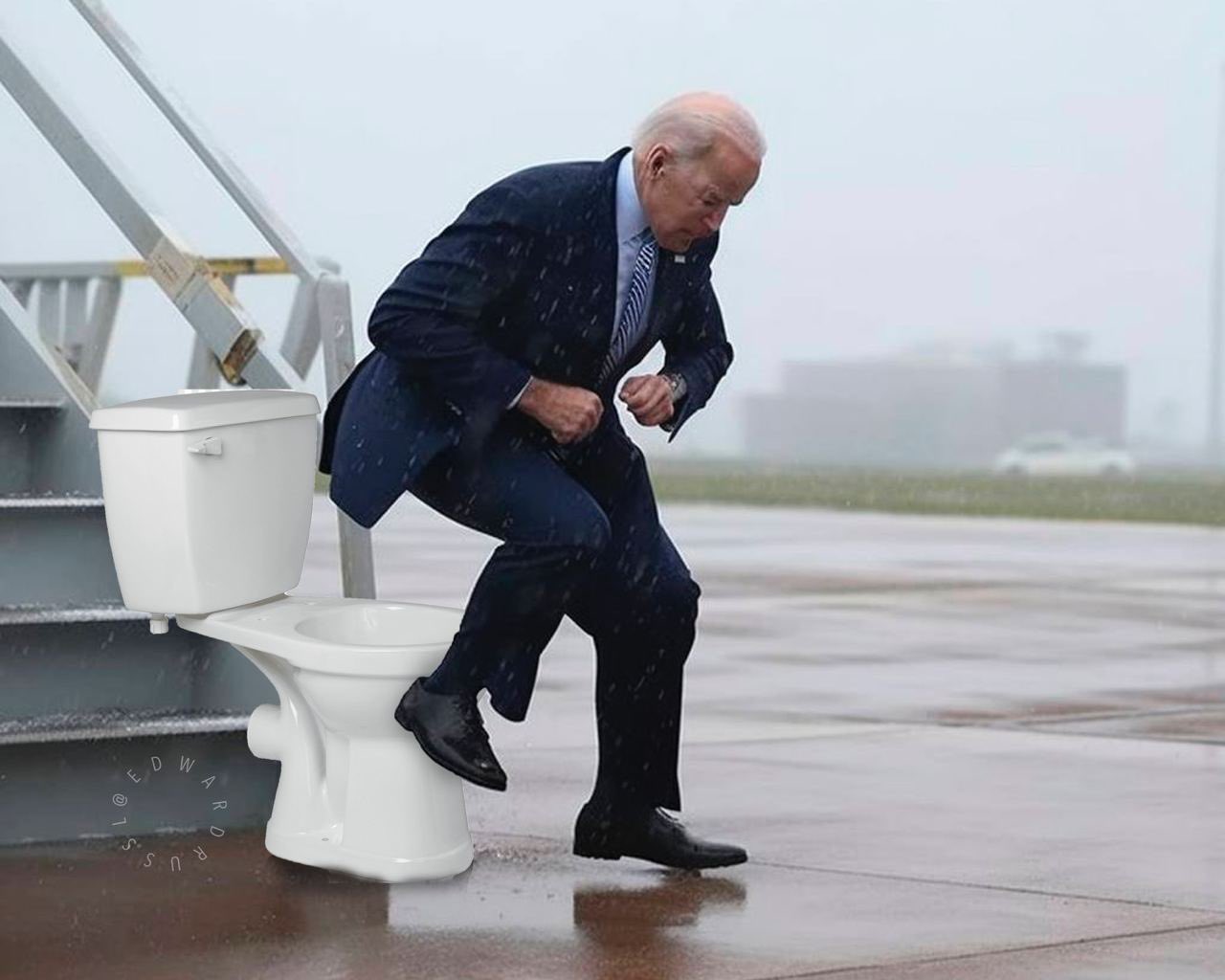 Joe Biden griddy meme - shoe