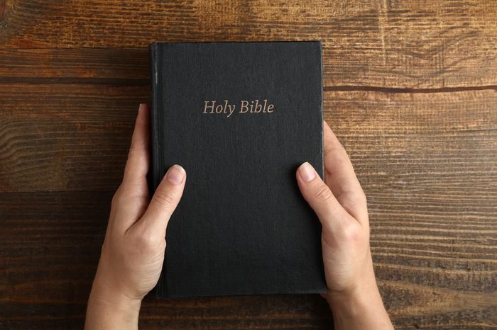 Wildest Psych Ward experiences - hold bible - Holy Bible
