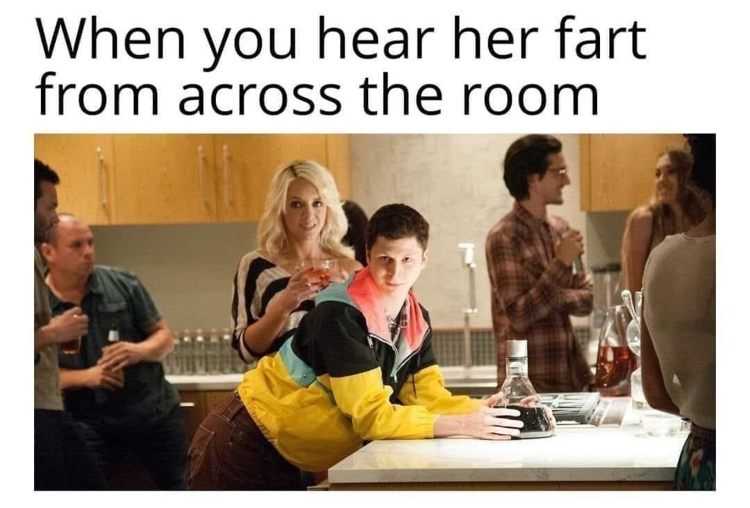 funny tweets and memes - end michael cera - When you hear her fart from across the room