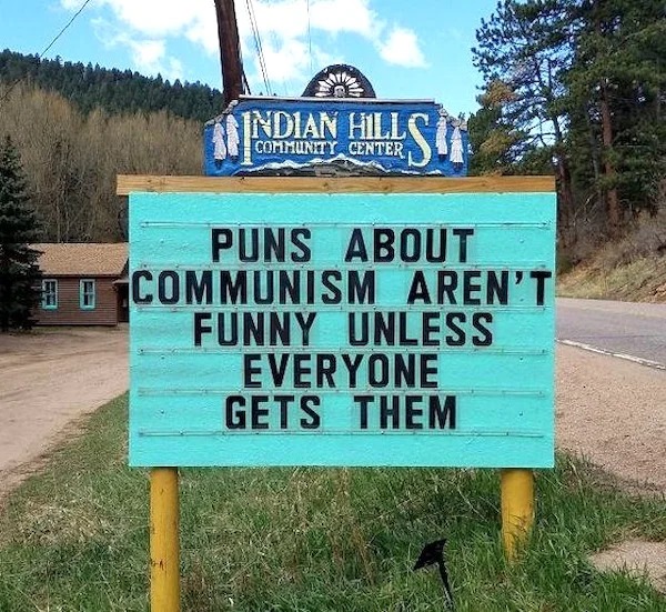 outback springs rv resort - 10 Ndian Hill So Community Center Puns About Communism Aren'T Funny Unless Everyone Gets Them
