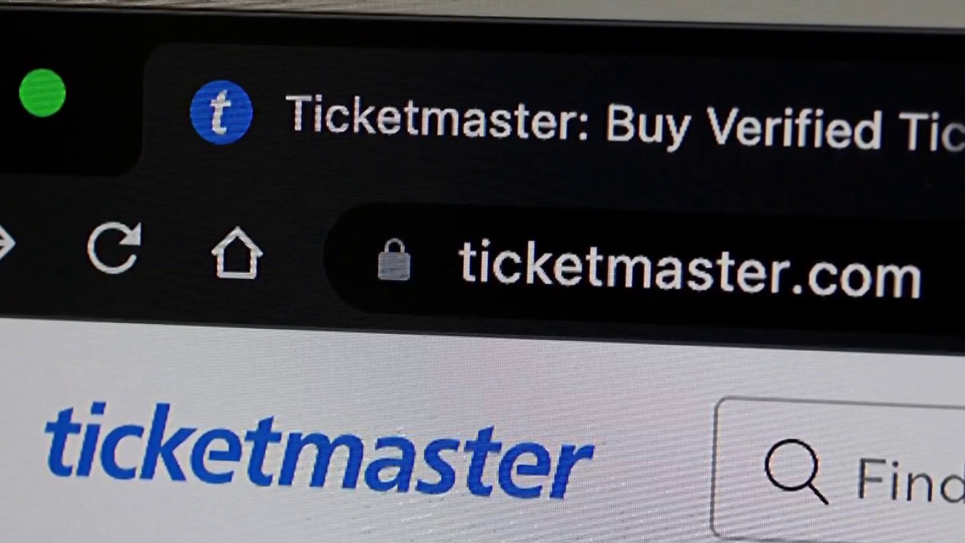 history's greatest scams - ticketmaster case - C D Ticketmaster Buy Verified Tic ticketmaster.com ticketmaster Q Find