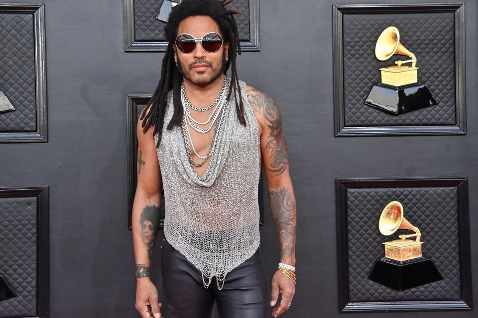 Celebs who slept with common people - lenny kravitz 2022 grammys