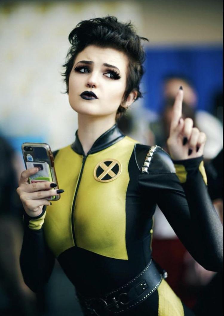 cool pics and memes - negasonic teenage warhead sexy cosplay - x