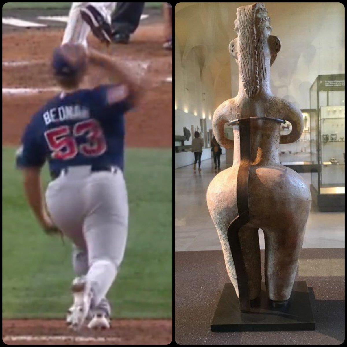 Sports Moment as Famous Art - baseball positions