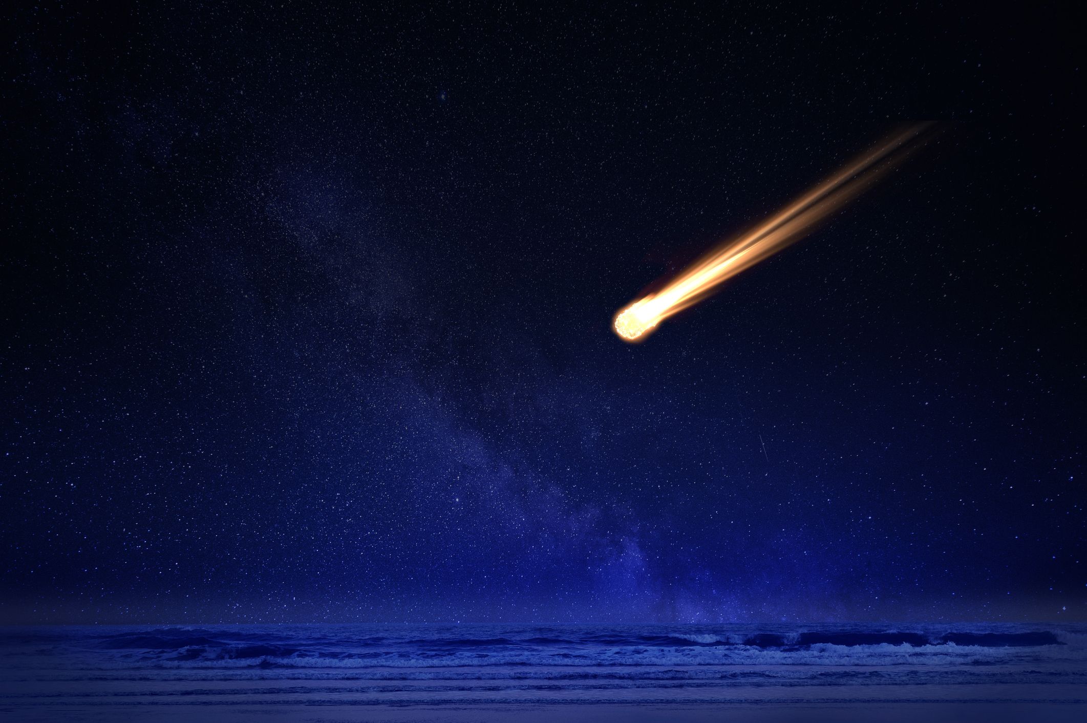 Terrifying tales from the sea - fireball meteor