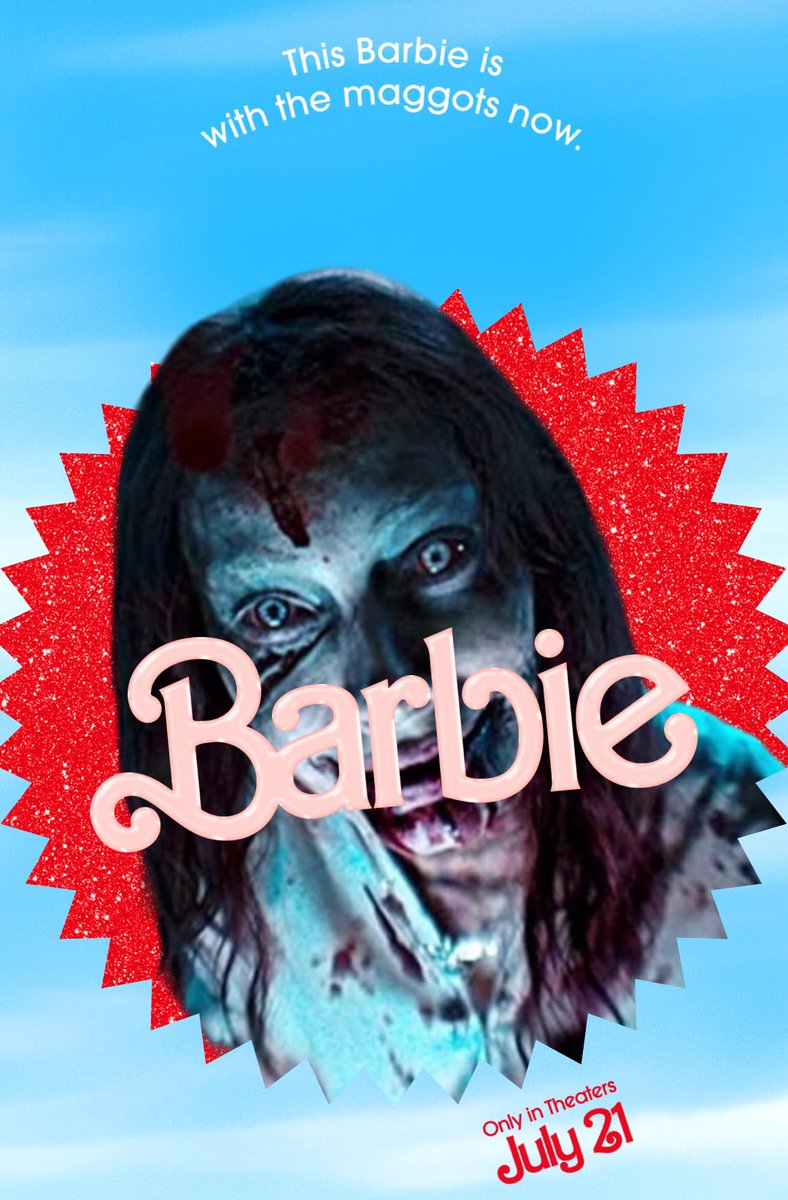 Product - This Barbie is with the maggots now. Barbie Only in Theaters July 21