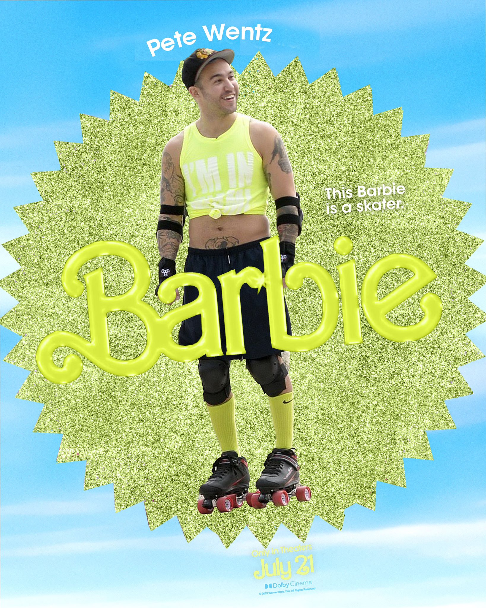 poster - Pete Wentz This Barbie is a skater Barbie Julu 21