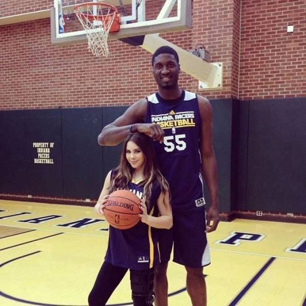 dank memes - roy hibbert wife - Property Of Indiana Pacers Basketball Spalding Indiana Pacers Sketball 55 49 F