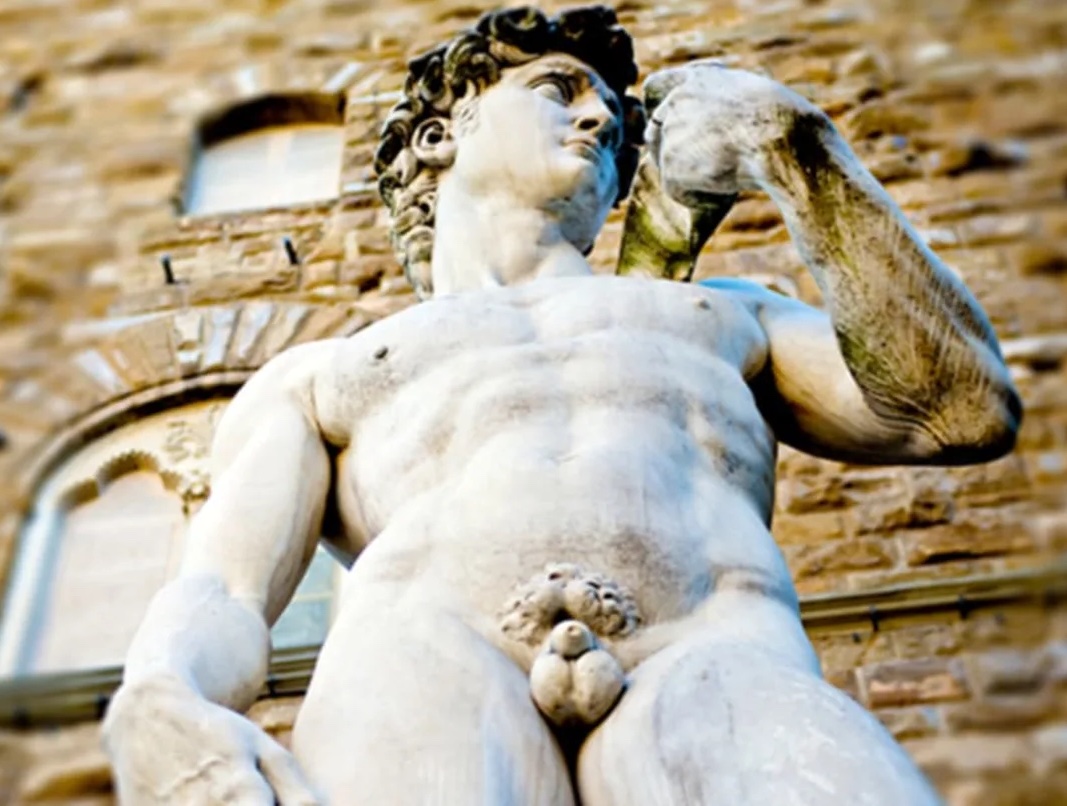 filthy historical facts for dirty minds - replica of statue of david