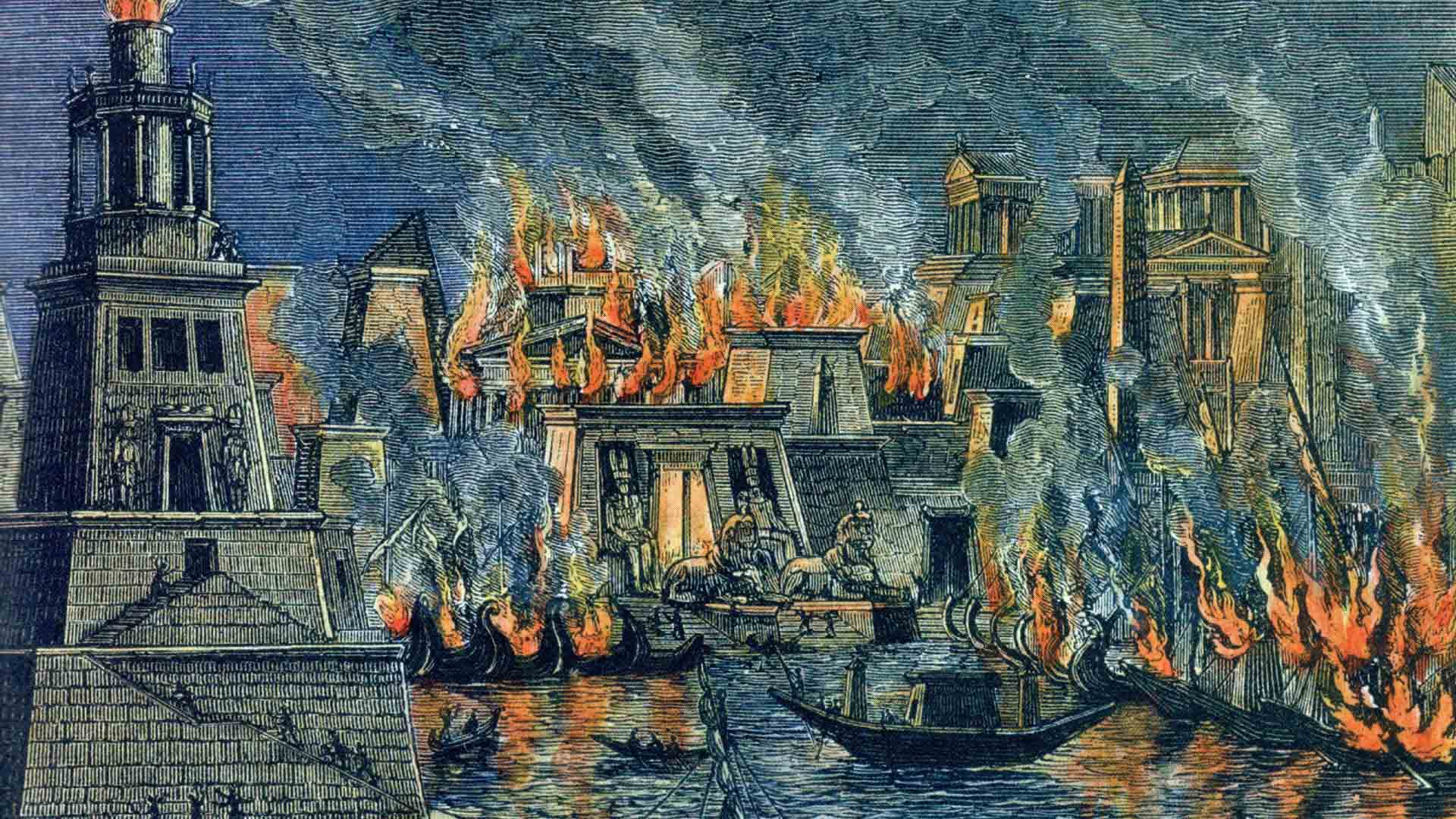 Historical Facts that ruined our perspectives - library of alexandria