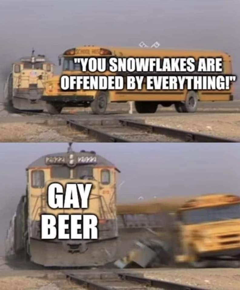 budlight memes - word frequencies memes - "You Snowflakes Are Offended By Everything!" 124224022 Gay Beer