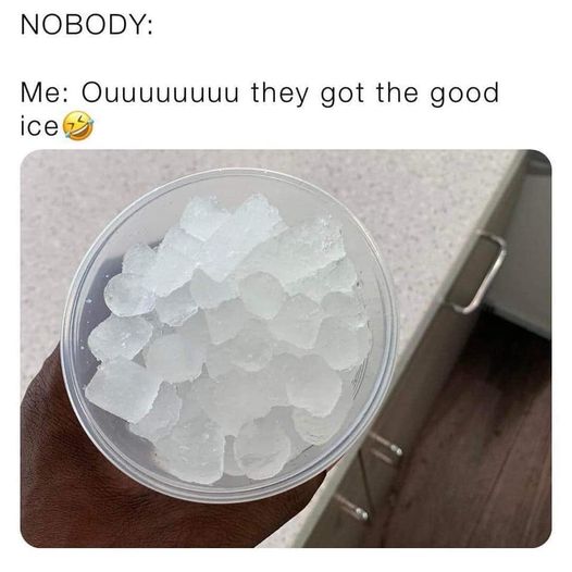 dank memes and pics - plastic - Nobody Me Ouuuuuuuu they got the good ice