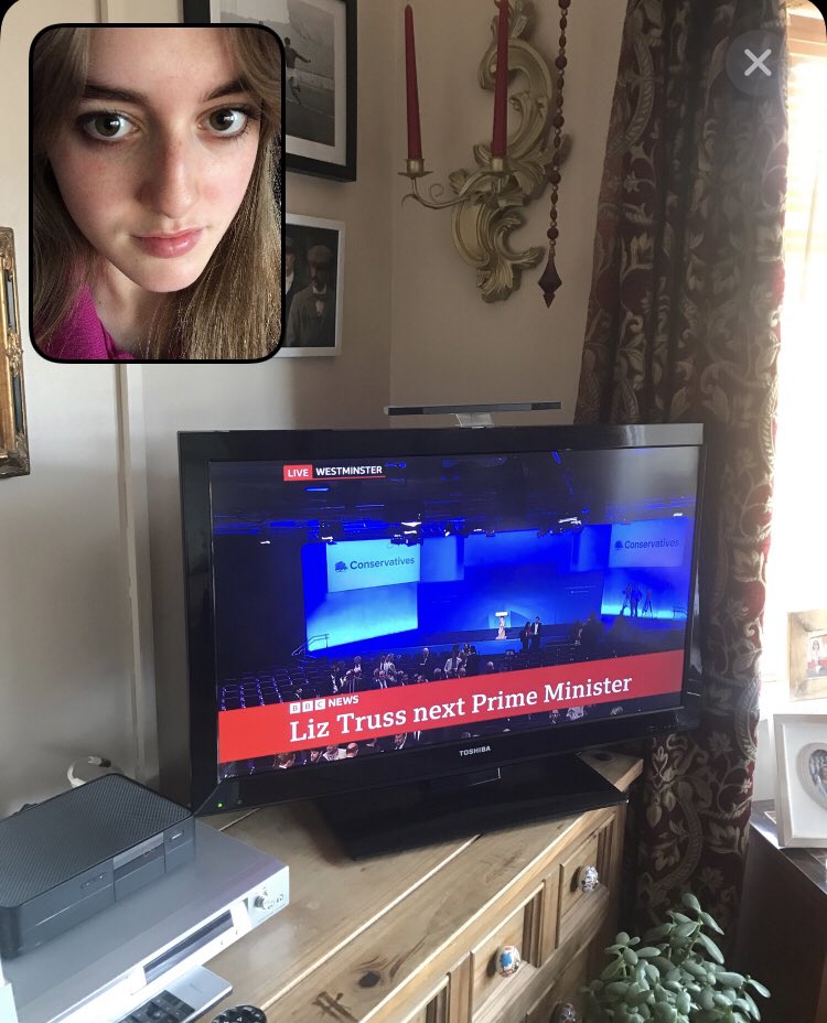Insane BeReal Screenshots - electronics - Live Westminster 45 Conservatives Bbc News Liz Truss next Prime Minister Toshiba Conservatives X