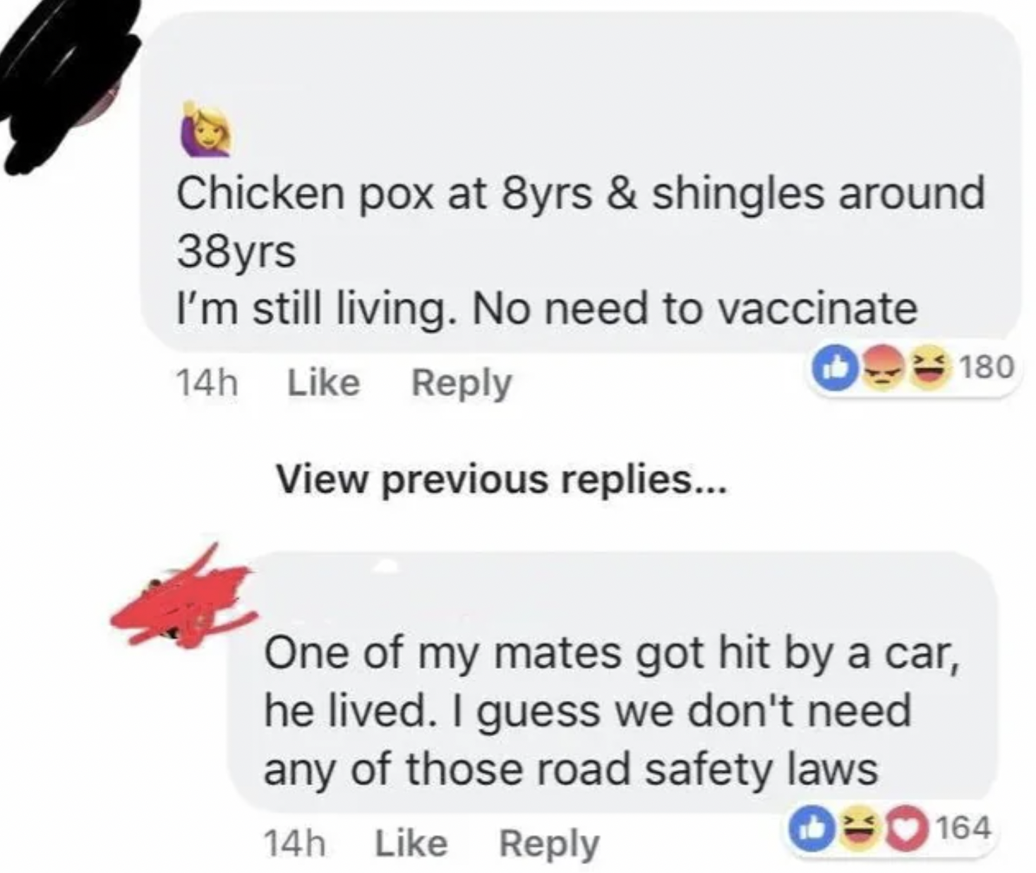 paper - Chicken pox at 8yrs & shingles around 38yrs