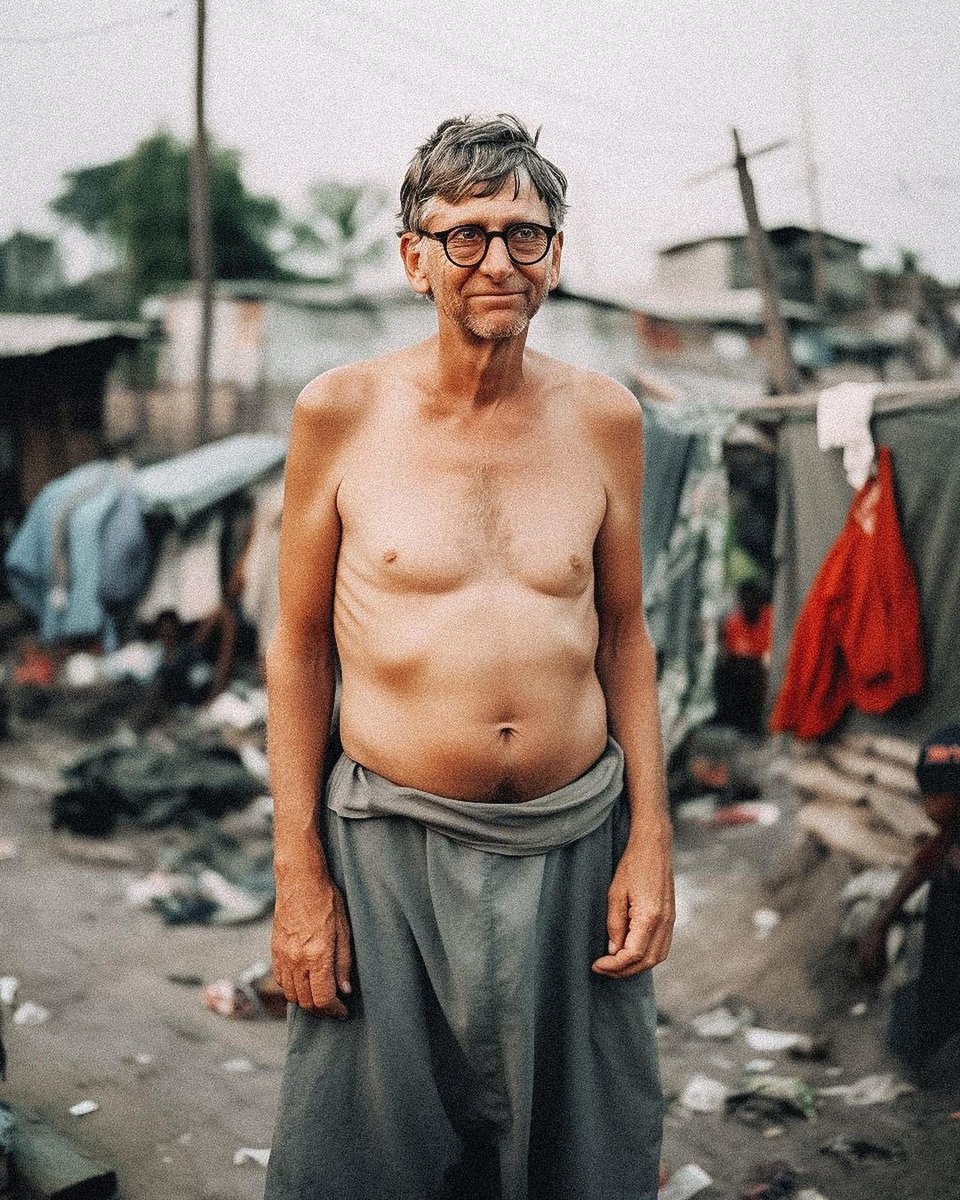 Poor slumbdog billionaires - Bill Gates