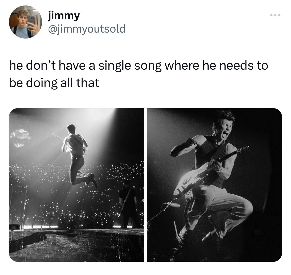 Don't have a single song where they need to do this - rebellion manchester - jimmy he don't have a single song where he needs to be doing all that