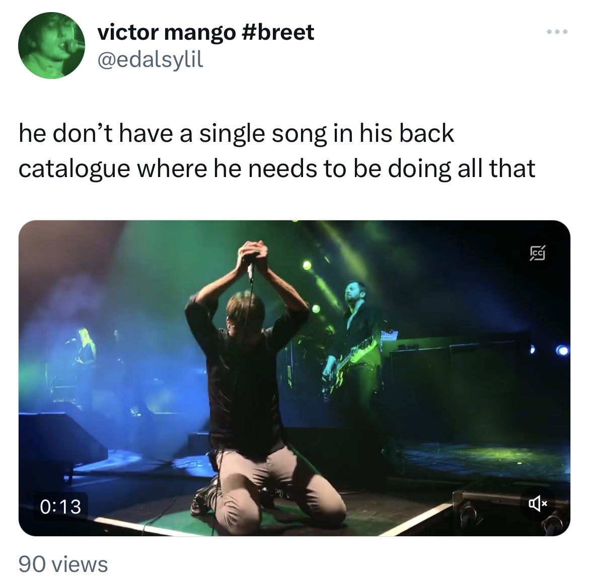 Don't have a single song where they need to do this - video - victor mango he don't have a single song in his back catalogue where he needs to be doing all that 90 views