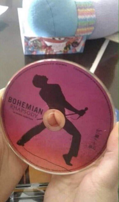 Don't stick your penis - freddie mercury cd funny - Bohemian Rhapsody