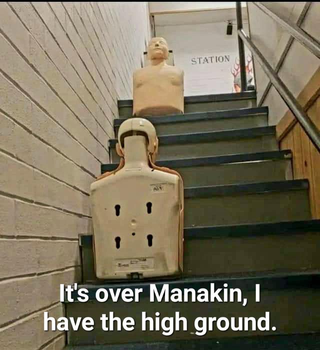 funny memes - Station It's over Manakin, I have the high ground.