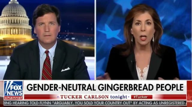 tucker carlson famous chyrons - - fox news - Fox GenderNeutral Gingerbread People News channel Tucker Carlson tonight. Ring Hearing Told Flynn