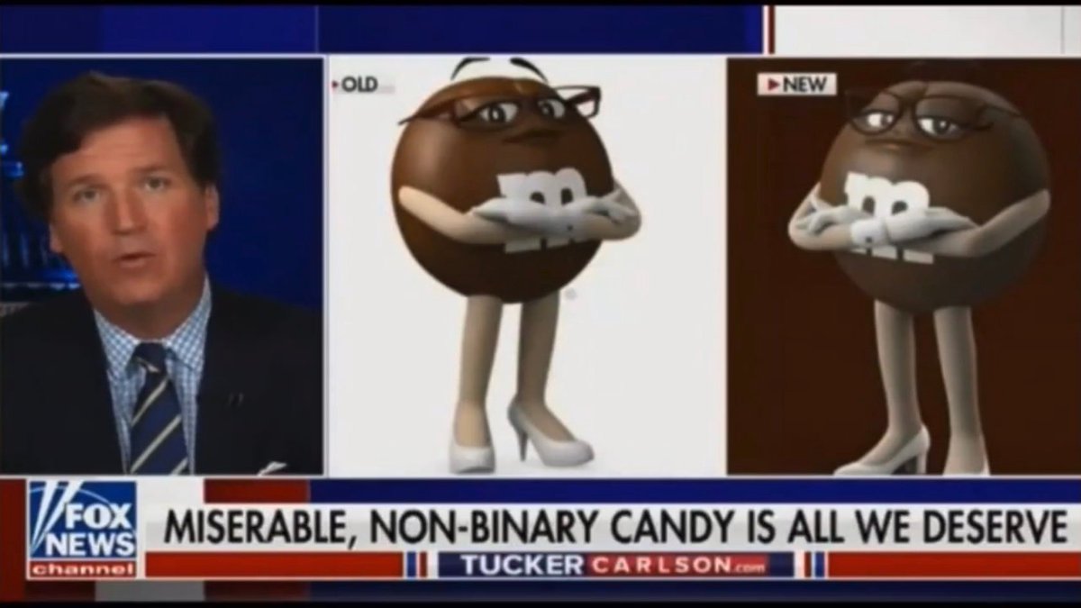 tucker carlson famous chyrons - non binary candy is all we deserve - Old New Fox Miserable, NonBinary Candy Is All We Deserve News channel Iii Tucker Carlson.com
