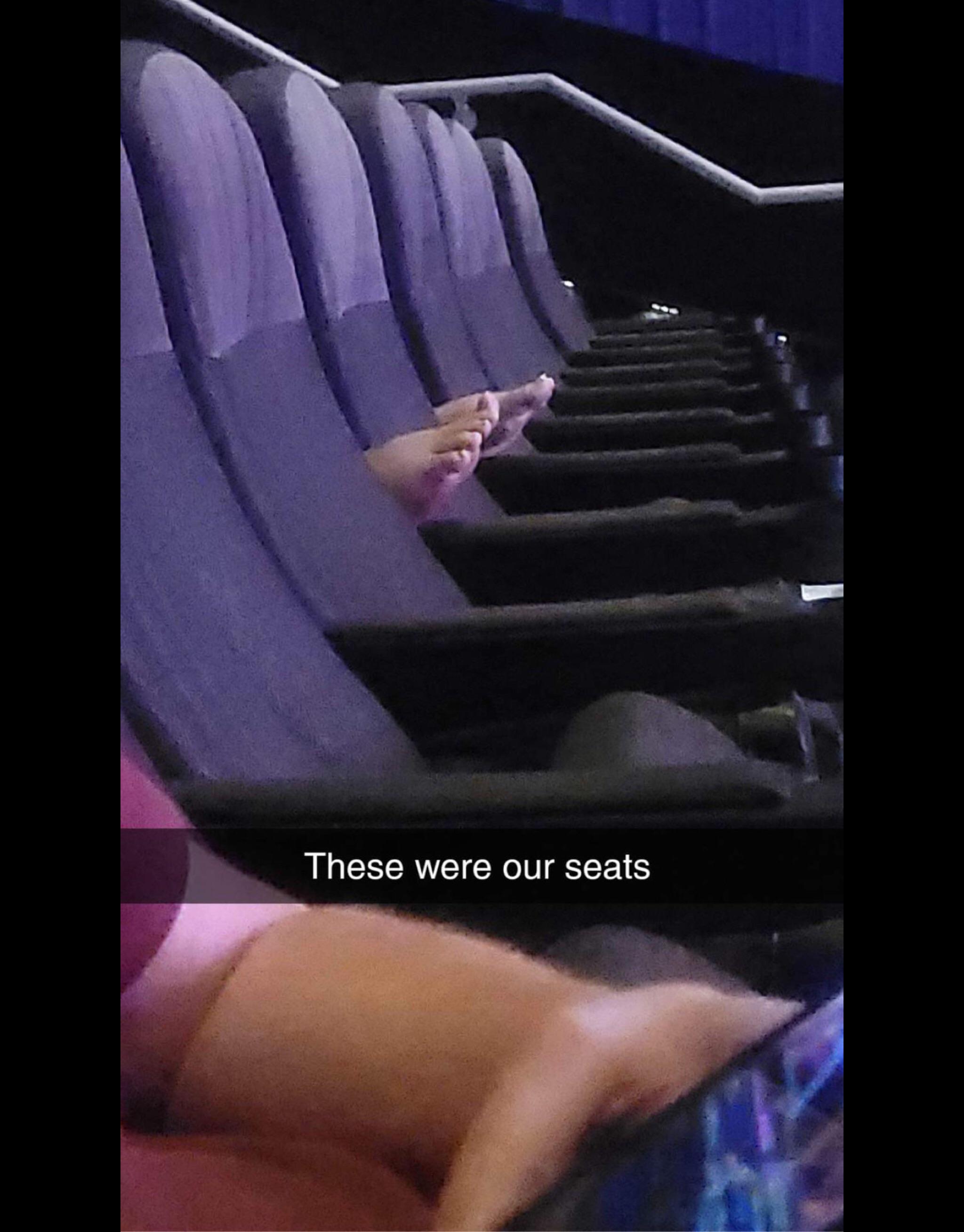 trashy pics - Theatre - These were our seats