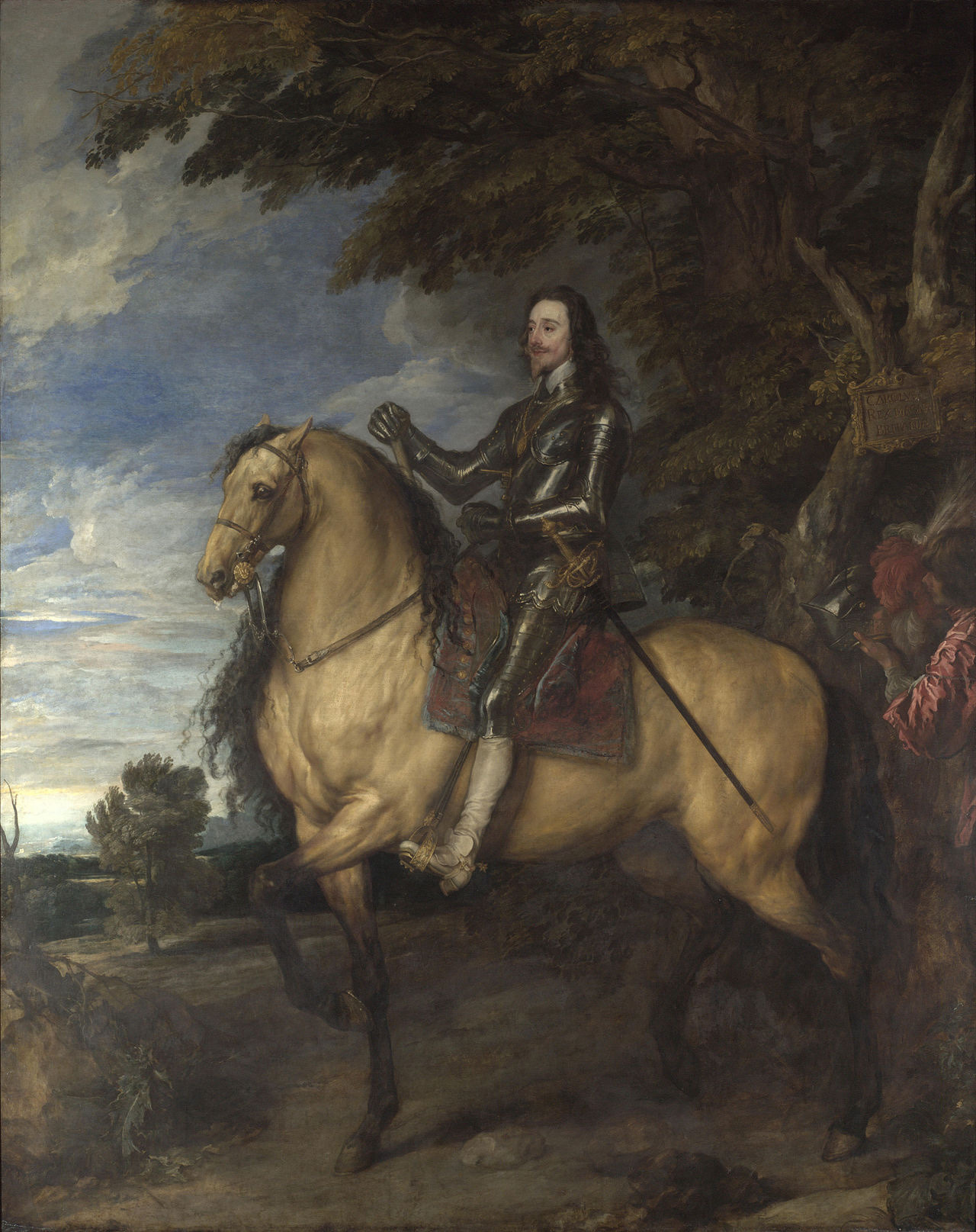 fucked up tumblr horses - equestrian portrait of charles -