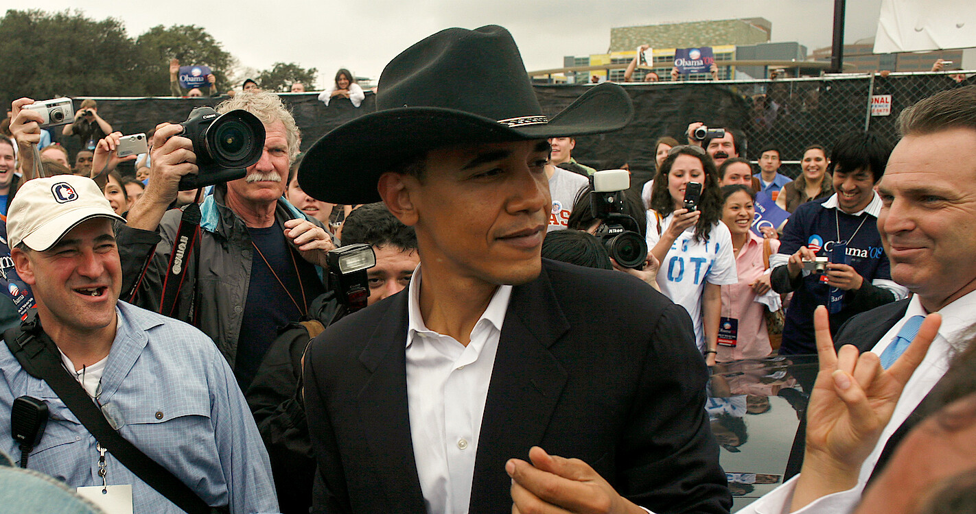 Dumbest Controversies and Conspiracies - obama cowboy - Seper 0 Tryll Cima