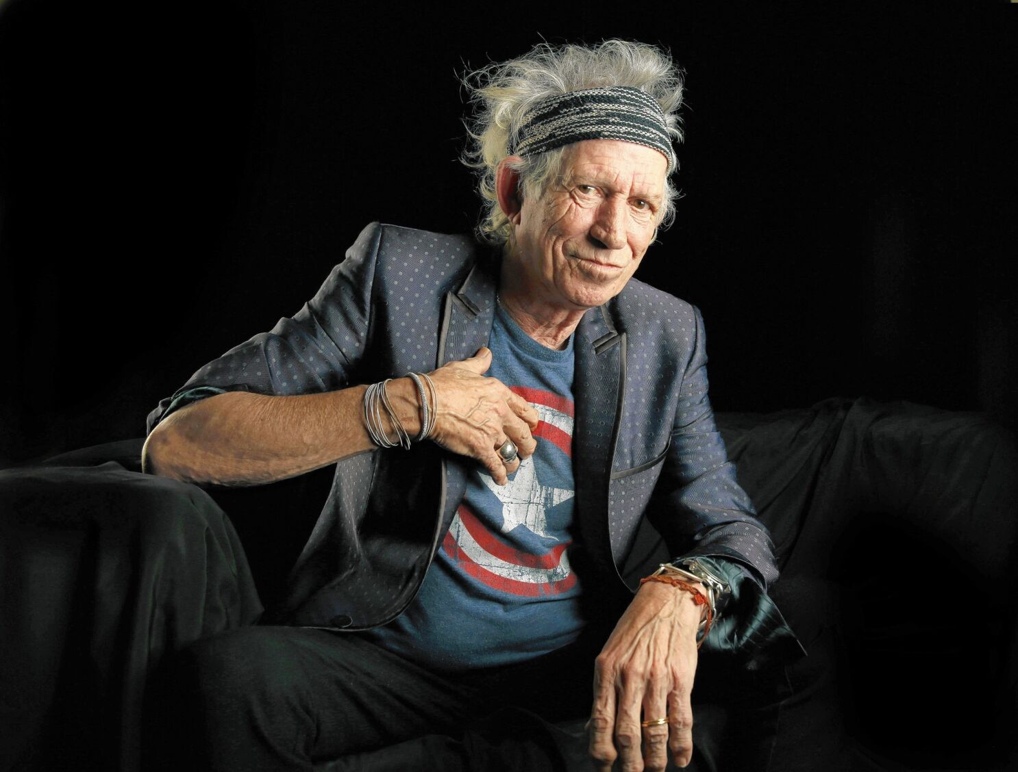 celebrities who are good people - keith richards rolling stones