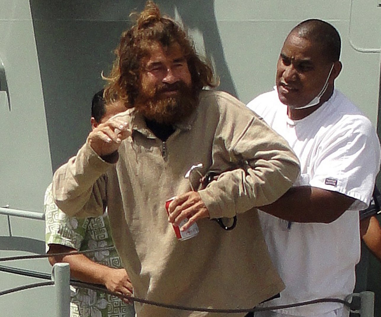 wtf facts - In 2012, a 36-year-old fisherman, Salvador Alvarenga, drifted over 10,000 km from Mexico in a small boat. He wasn’t seen again until 438 days later where he was found on the Marshall Islands, naked, clutching a knife and shouting in Spanish. H