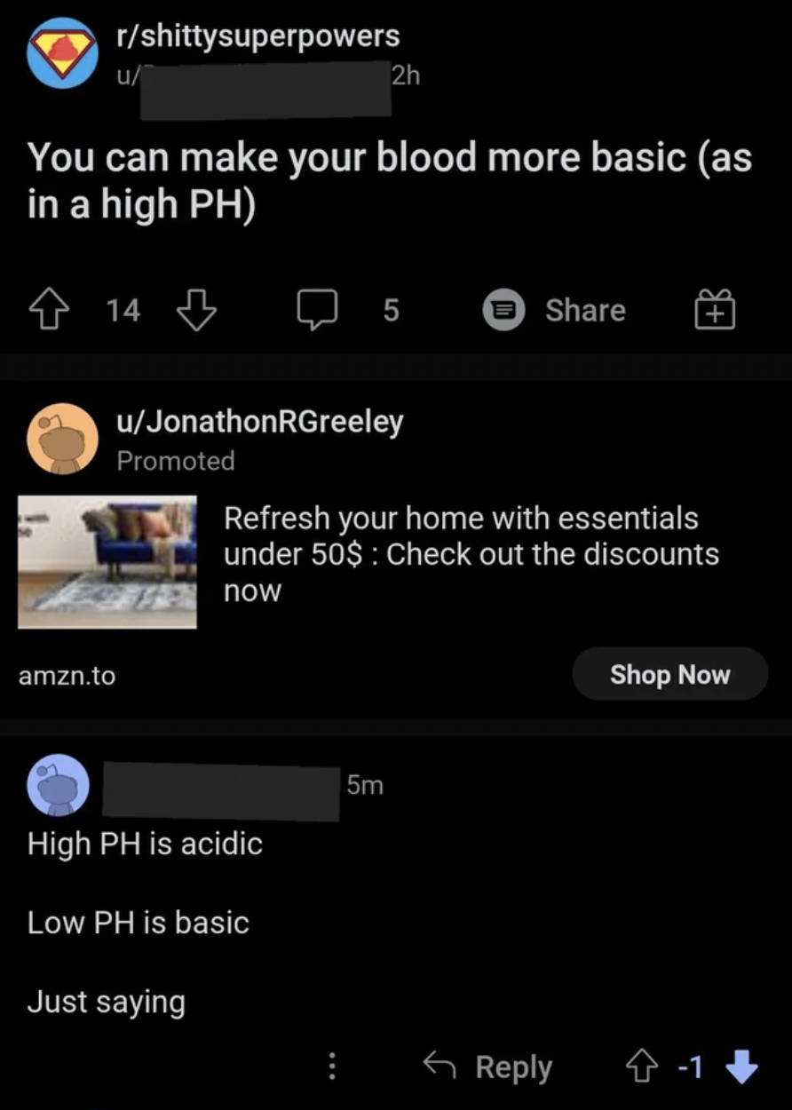 screenshot -2h You can make your blood more basic as in a high