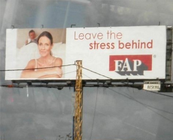 spicy memes - billboard - Leave the stress behind Fap Decifrec Reseru