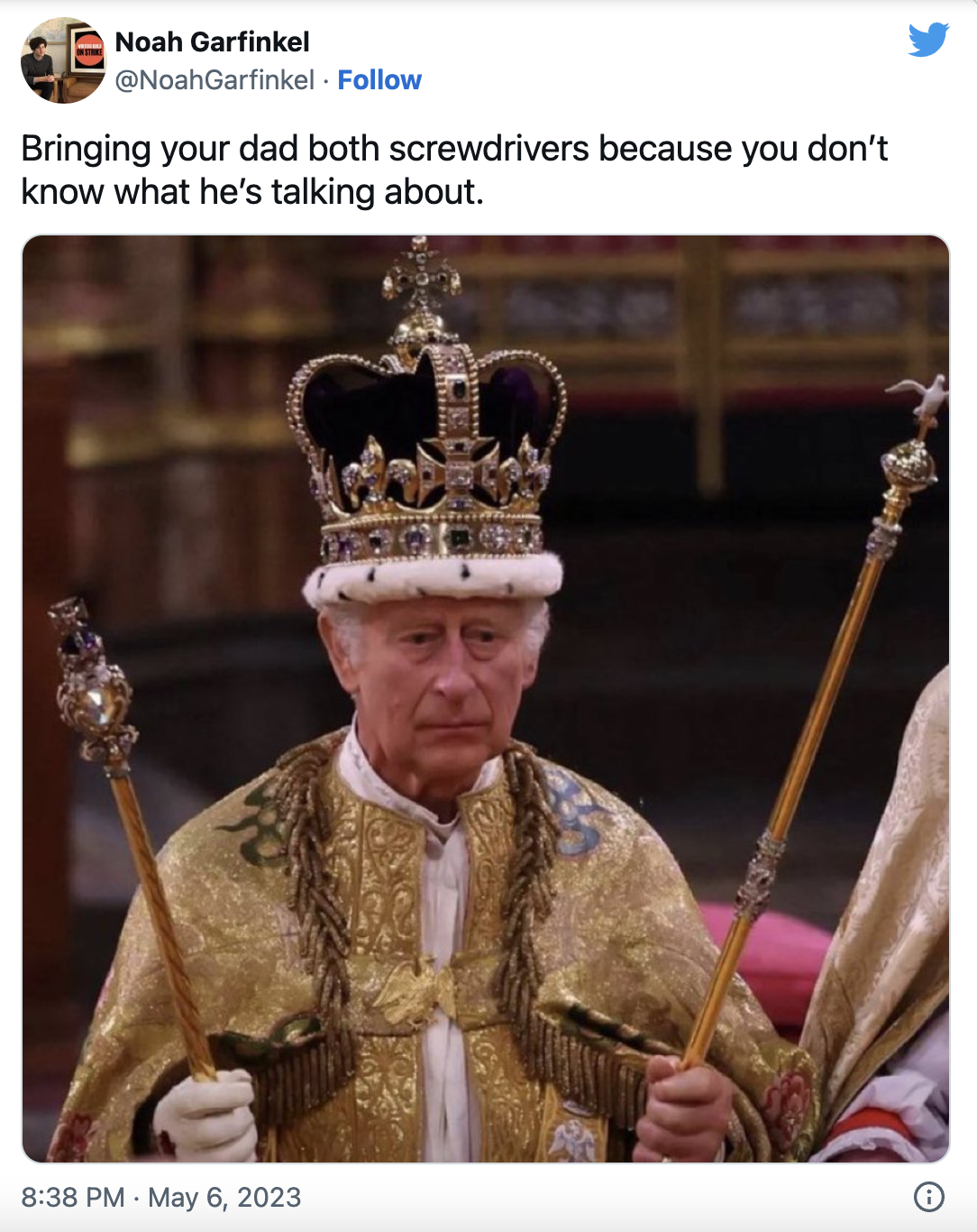 King Charles III coronation memes