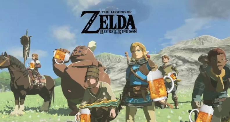 gaming memes - legend of zelda tears of the kingdom horse - The Legend Of Zelda Beers Kingdom