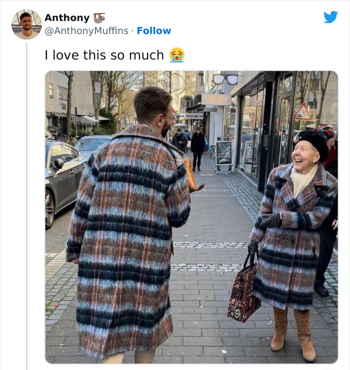wholesome pics - Fashion - Anthony Muffins. I love this so much Rainbow Gelf