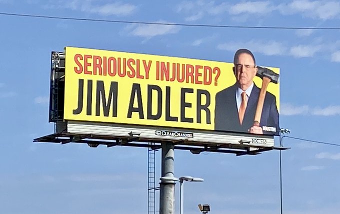 local saul goodman's  - anti syiah - Seriously Injured? Jim Adler Clear Channel $20.00