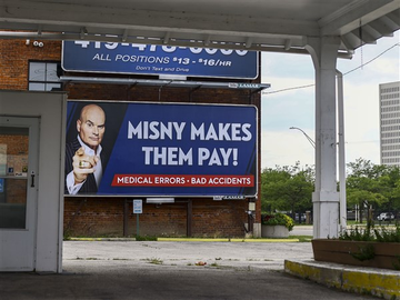 local saul goodman's  - misny makes them pay billboard - De 4154760000 All Positions 1316Hr Lame Misny Makes Them Pay! Medical Errors. Bad Accidents