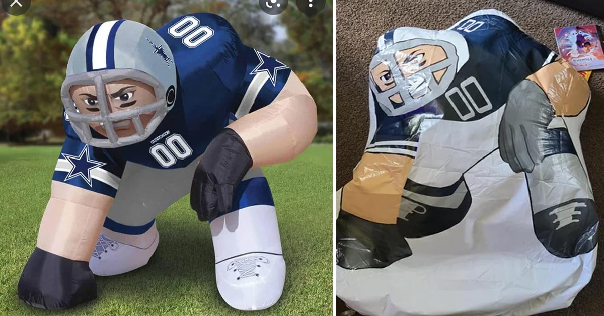 expectations vs reality - dallas cowboys inflatable - 00 Geodeer 00 e 00