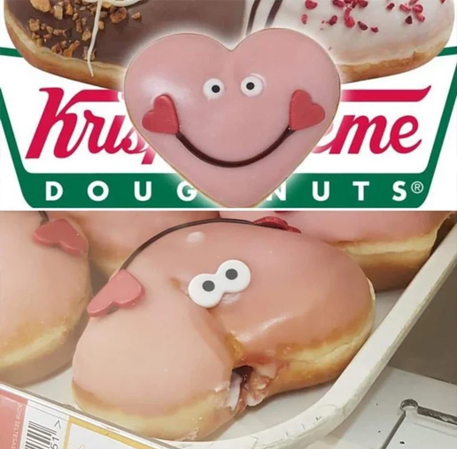expectations vs reality - krispy kreme doughnuts - Kru Doug Lite me Aut S