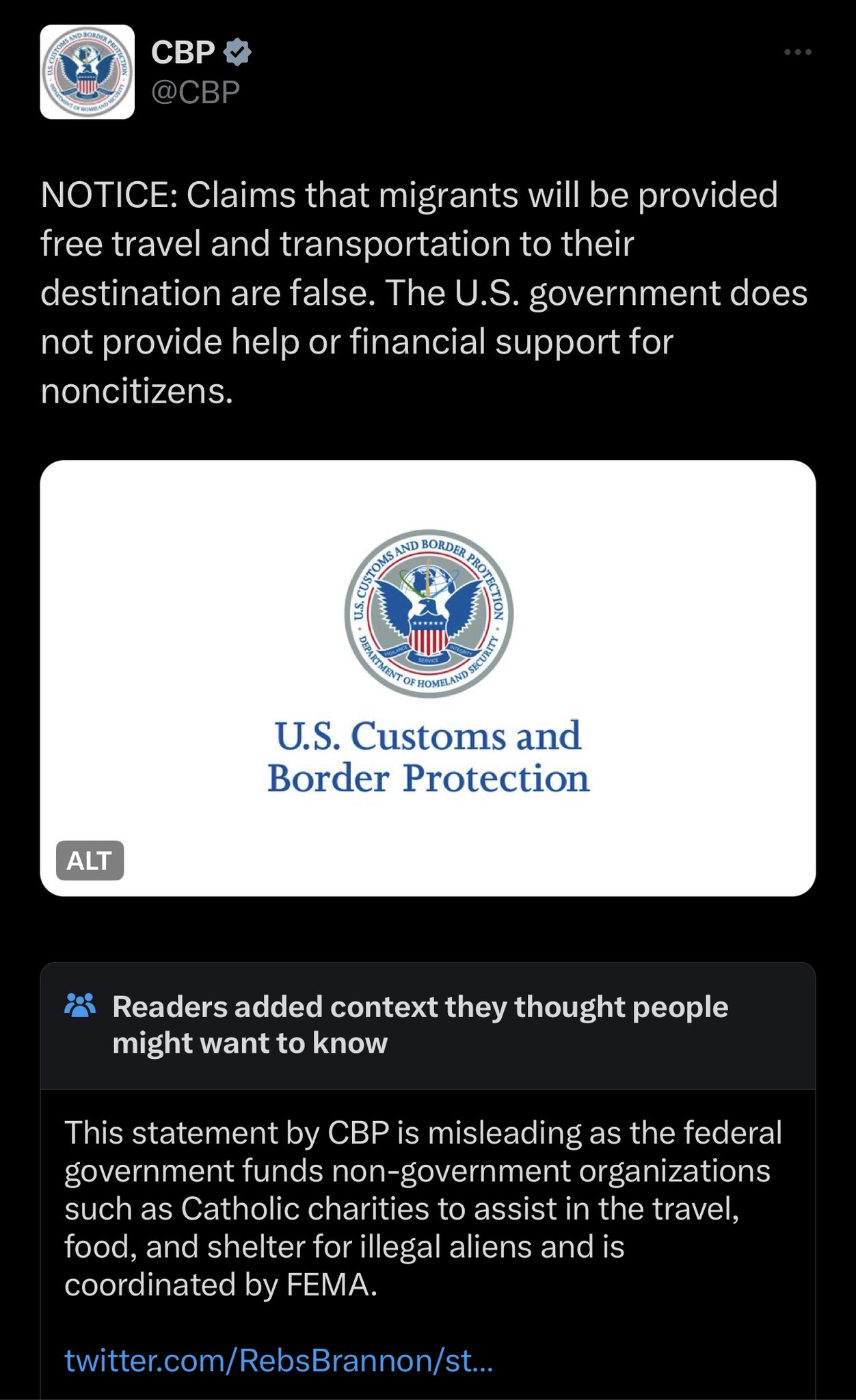funny community notes - us customs and border protection - Stoms And Border Protecti Partment And Scut Hombwand Notice Claims that migrants will be provided free travel and transportation to their destination are false. The U.S. government does not provid